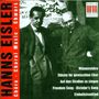 Hanns Eisler: Chorwerke, CD