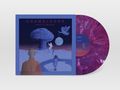 Text: "Chameleons Arctic Moon", "Where Are You?", "Lady Strange", "Face The End Of The World", "Free Me".  
Illustration: Engel, Mond, Taube, Atomwolke, Person.  
Vinyl: Lila marmoriert., LP