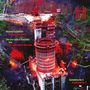 Texte: Michael Cashmore, The Last Light Is Your Own Star, Symphony No. 5. Bauwerk in tiefem Tal, rot beleuchtet., LP