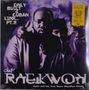 "ONLY BUILT 4 CUBAN LINX… PT. II", "Chef Raekwon", "Guest starring Tony Starks (Ghostface Killah)". Zwei Männer in lila Licht., 2 LPs