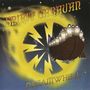 „SPIRIT CARAVAN“ und „DREAMWHEEL“ in gotischer Schrift. Eine Illustration mit Schiff und leuchtenden Figuren im Wirbel.