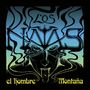 Text: "Los Natas", "el hombre Montaña". Illustration mit einem mystischen Gesicht und fließenden Linien., LP