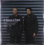 Text: "It Takes a Thief. The Very Best of Thievery Corporation." Zwei Männer stehen vor einem gestreiften Hintergrund.
