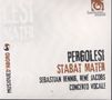 Giovanni Battista Pergolesi (1710-1736): Stabat Mater, CD