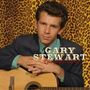 Text: "Gary Stewart". Mann in Anzug mit Gitarre, hinter Leopardenmuster-Hintergrund., CD