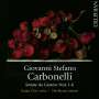 Giovanni Stefano Carbonelli: Sonaten für Violine & Bc Nr.1-6, CD