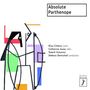"Absolute Parthenope"; Elisa Citterio Violine, Catherine Jones Cello. Abstrakte Illustration mit farbigen Rechtecken., CD
