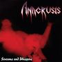 Oben steht "Anacrusis", unten "Screams and Whispers". Rot-schwarze, verschwommene Illustration einer Person., CD