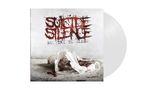 "SUICIDE SILENCE" in roter, krakeliger Schrift, "NO TIME TO BLEED" darunter. Ein blutverschmiertes, zerknittertes Tuch liegt auf grauem Boden., LP