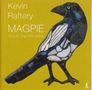 "Kevin Raftery MAGPIE Solo & Chamber works" Auf gelbem Hintergrund ein Mosaik eines Elsters als Illustration., CD