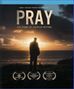 "PRAY: The Story of Patrick Peyton". Silhouette einer Person vor Sonnenuntergang am Meer, darunter Auszeichnungen.