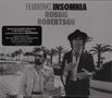 Text: "FILMWORKS: INSOMNIA", "ROBBIE ROBERTSON", "Music From Robbie Robertson...", "Inspired by His Memoir INSOMNIA". Zwei Männer, Palmen im Hintergrund., CD
