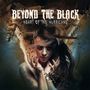 "Beyond the Black - Heart of the Hurricane" steht groß über einer Frau, die von Wirbelsturm und Trümmern umgeben ist., CD