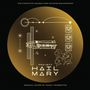 Text: "Project Hail Mary", "Original Score by Daniel Pemberton". Illustration mit Rakete, Planeten und Menschengesichtern., 3 CDs