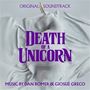 Original Soundtrack: Death of a Unicorn. Music by Dan Romer & Giosuè Greco. Eleganter Stoff mit einem Einhornhorn in der Mitte., LP