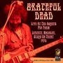 "GRATEFUL DEAD. Live at Ted Askey’s Pig Farm. Leycett, Madeley, Stoke on Trent 1970." Musiker mit Gitarre., 2 LPs