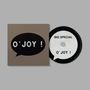 Text: "O' JOY!", "BIG SPECIAL". CD-Hülle mit schwarzer Sprechblase. CD mit weißem Hintergrund und Texten., CD