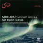 Jean Sibelius (1865-1957): Symphonien Nr.5 & 6, Super Audio CD