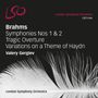 Johannes Brahms (1833-1897): Symphonien Nr.1 & 2, 2 Super Audio CDs
