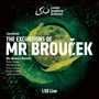 Text: „Janáček, The Excursions of Mr Brouček, LSO Live, Sir Simon Rattle.“ Logo oben links. Mond und Kohlblätter im Hintergrund., 2 Super Audio CDs