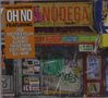 "New album from OH NO featuring Logic, Ghostface Killah, Talib Kweli." Illustration eines Graffiti-bedeckten Ladens., CD