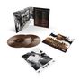 Text: "Bun B Trill". Zwei marmorierte Schallplatten, ein aufgeklapptes Album-Cover mit Songtexten, Bild eines Mannes im Auto.