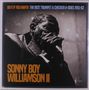 "Do It If You Wanta" und "Sonny Boy Williamson II" stehen auf einem CD-Cover. Schwarz-weißes Bild eines Mannes mit Mikrofon., LP