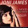 Großer Text "Joni James", darunter "The Mood Albums". Links ist ein Porträt einer nachdenklichen Frau mit braunem Haar., 2 CDs