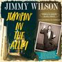 "JIMMY WILSON. JUMPIN' IN THE ALLEY. COMPLETE SINGLES As & Bs 1948-61. Foto eines Mannes in Anzug in einer Gasse.", 2 CDs