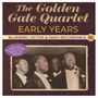"Golden Gate Quartet: Early Years, Bluebird, Victor & Okeh Recordings 1937-1943." Foto von vier singenden Männern., 3 CDs
