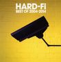 Text: "HARD-FI BEST OF 2004-2014." Eine schwarze Überwachungskamera vor gelber Ziegelwand., CD