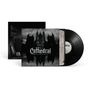 Der Text "John Carpenter's Cathedral" erscheint zentral auf einem schwarz-weißen Plattencover mit gotischer Kathedrale., LP