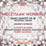 Mieczyslaw Weinberg: Klavierquintett op.18 (in der Orchesterversion von Mathias Baier), CD
