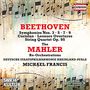 Ludwig van Beethoven (1770-1827): Symphonien Nr.3,5,7,9 (in Orchestrierungen von Gustav Mahler), 3 CDs