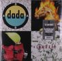 Text: "Dada", "2-LP SET", "puzzle". Viertelung: Logo, Pferd mit Flammen, Trollfigur, Puzzle-Muster., 2 LPs