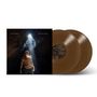 Texte: "Max McNows", "Leave On A Light". 
Doppel-Schallplatte, Mann im Lichtstrahl einer Höhle., 2 LPs