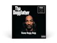 "Tha Doggfather", "Snoop Doggy Dogg", "Parental Advisory" Hinweis, Porträt eines Mannes mit langem Haar.