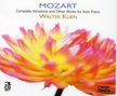 Wolfgang Amadeus Mozart: Variationen KV 25,54,179,180,264,265,352-354,398,455,460, CD,CD,CD