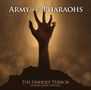 Text: "ARMY OF THE PHARAOHS" und "THE UNHOLY TERROR (CROWN JEWEL EDITION)". Ein Schattenbild einer erhobenen Hand., 2 LPs