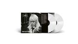 Duffy, Rockferry. Schwarz-weiß Cover mit nachdenklich blickender Frau und zwei weißen Vinyl-Schallplatten.