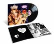 „Hole Live Through This“ auf dem Albumcover; Booklet mit Herz, Bandmitglieder erwähnt. Frau mit Krone, Vinyl-Schallplatte., LP