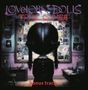 "Lovelorn Dolls True Crimes bonus track"; Illustration eines Kindes mit Zöpfen vor einer Pinnwand voller Fotos und Notizen., CD