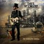 Texte: "DAVE STEWART", "THE RINGMASTER GENERAL". 

Ein Mann mit Gitarre, Zylinder, Fabrikhintergrund, Wrack., CD