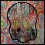 Es gibt keinen Text zu erwähnen. Eine farbenfrohe Totenkopf-Illustration mit wirbelnden, psychedelischen Mustern im Hintergrund., CD
