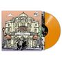 „KOKO“, „Tonight Babyshambles!!!“ sind Texte auf einem gezeichneten Musikclub. Zeichenstil erinnert an Comic. Orangefarbene Vinylplatte., LP
