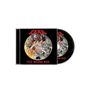 "THIS MEANS WAR" in roten Buchstaben. Illustration zweier kämpfender, wilder Kreaturen umgeben von Chaos und Explosionen., CD