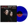 Album "TWIN TEMPLE: Doomed Lovers", blaue Vinyl, Songs wie "Doomed Lovers", Bild eines Paares auf schwarzem Hintergrund., LP
