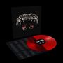 Texte in weiß auf schwarzem Hintergrund. Rotes Vinyl mit zwei brüllenden Tigerköpfen auf dem Cover., LP