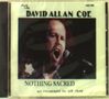 David Allan Coe: Nothing Scared, CD