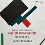 "Dmitri Shostakovich. Complete String Quartets Vol. 3 Nos. 13-15. Cuarteto Casals." Abstrakte geometrische Formen., CD